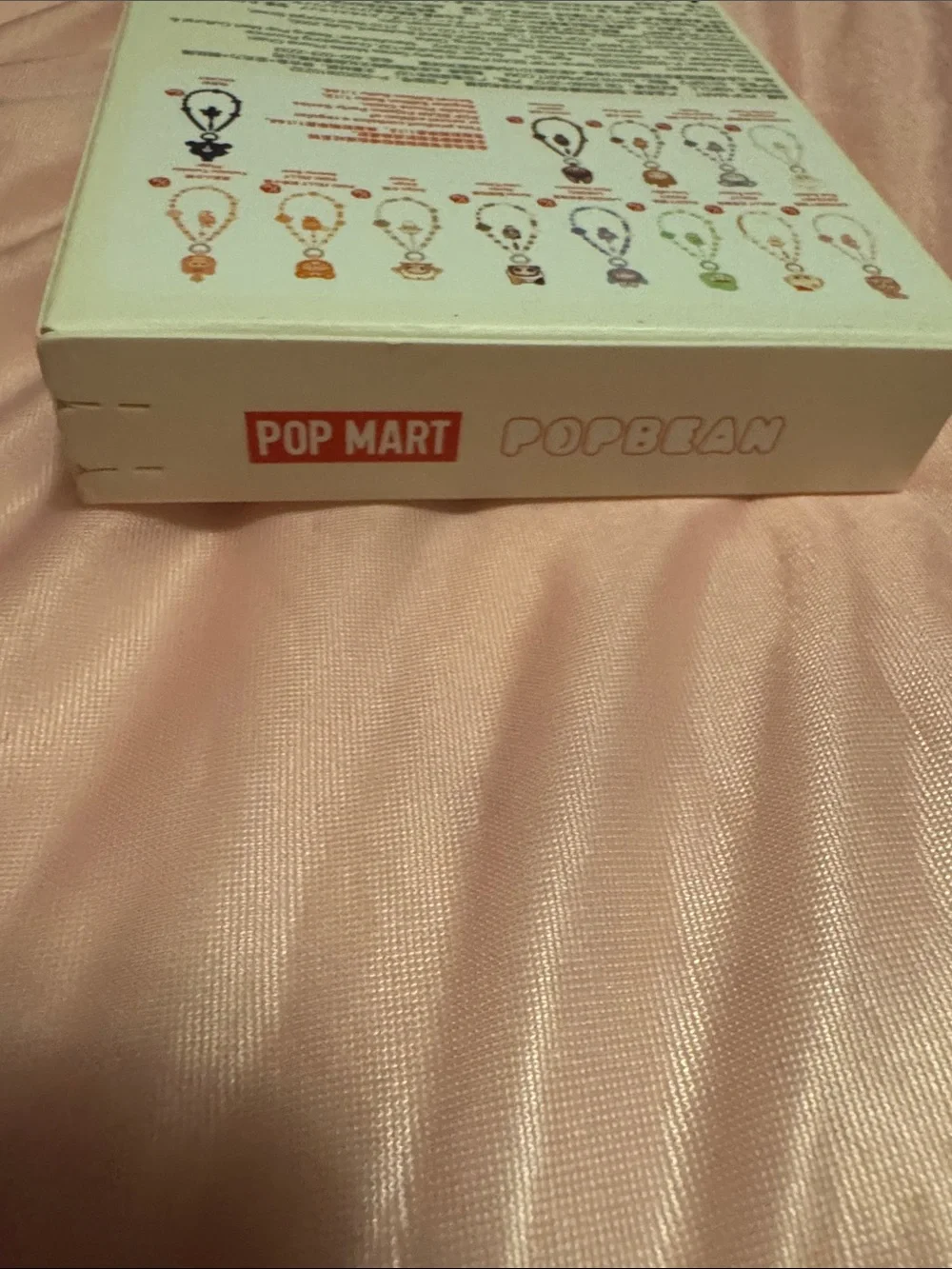 BRAND NEW Pop Bean Pink & Cream Kids Phone Charm - Pajama Party